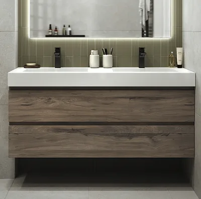 Mueble de lavabo: Mueble Velice Evolutiojn 2 Cajones Susp. Vev500.1001Mu — 