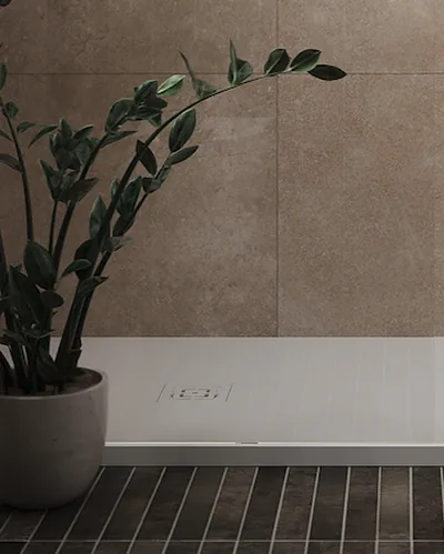 Plato de ducha: Plato Ducha Evol / Evolution Solidstone Blanco — Marzzo